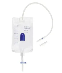 GHC Urinbeutel Careflow 0.75l 12cm unsteril mit Ablass mit Rücklaufventil (1 Stk)