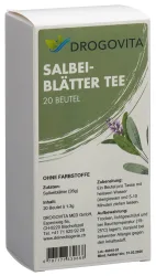 DROGOVITA Salbeiblätter Tee (20 Beutel)