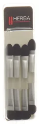 Herba Applikatoren, transparent,7 cm, 4 Stk.
