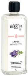 Maison Berger Lampe Berger Duftlampe Nachfüller Parfum Champs de Lavande (Lavendel, 1000 ml)