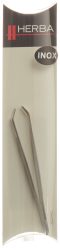 Herba.Pinzette gebogen, Inox