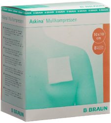 Askina Mullkompresse 10cmx10cm ster (25x2 Stück)
