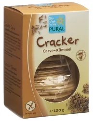 PURAL Cräcker Kümmel, glutenfrei (100g)