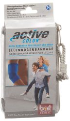 bort ActiveColor Ellenbogenbandage M -28cm blau (1 Stück)