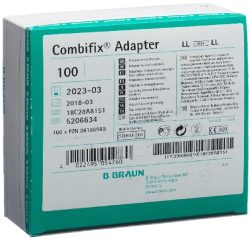 B. BRAUN Combifix Adapter Luer Lock weiblich/weiblich (100 Stk)