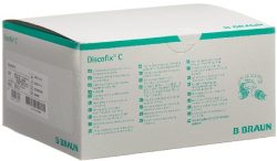 B. BRAUN DISCOFIX C 3 Wegehahn 2 Verschluss blau (100 Stk)