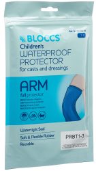 BLOCCS Bad Dusch Wasserschutz Arm 17-28/43cm Kind (1 Stk)