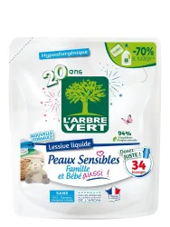 L'ARBRE VERT Flüssigwaschmittel Refill empfindlich (1.53lt)