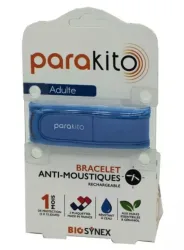 parakito Mückenarmband Erwachsene blau (1 Stk)