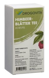 DROGOVITA Himbeerblätter Tee Beutel 20 Stück