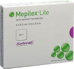 Mepilex Lite Safetac 6x8.5cm (5 Stk)