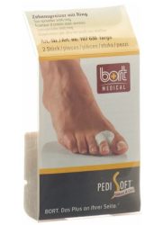 Bort PediSoft Zehenseperator S mit Ring (2 Stk)