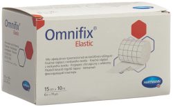 Omnifix Fixationsvlies elastic weiss 15cmx10m (1 Stk)
