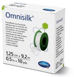 Omnisilk Fixierpflaster aus Kunstseide 1.25cmx9.2m (1 Stk)