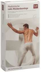 Bort Rippengürtel Herren, 16cm-112cm, Grösse L, weiss (1 Stk)