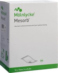 Mesorb absorbierender Verband 10x13cm steril (50 Stk)