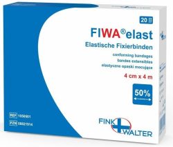 FIWA elastisch Fixierbinden 4cmx4m (20 Stk)