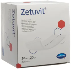 Zetuvit Absorptionsverband 20x20cm steril (30 Stk)