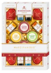 Niederegger Lübeck Marzipanerie Pralinen mit Zartbitter Schokolade assortiert (206g)