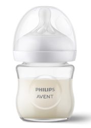 Babyflasche Natural Response, Glas, 120ml, ab Geburt
