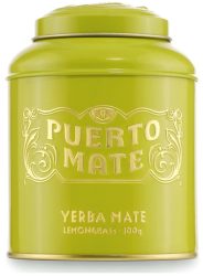 PUERTO MATE Bio Teeblätter Yerba Mate Zitronengras Dose (100g)