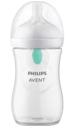 Philips Avent Natural Response Babyflasche mit Airfree Ventil, 260ml ,1M+ (1 Stk)