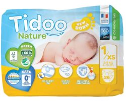 Tidoo Windeln, Grösse 1/XS, 2-5kg (26 Stk)
