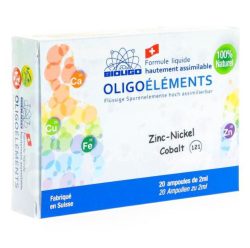 BIOLIGO Zinc nickel cobalt Ampullen (20x2ml)