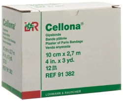 Cellona Gipsbinden, 2.75mx10cm, feincremig (12 Stk)