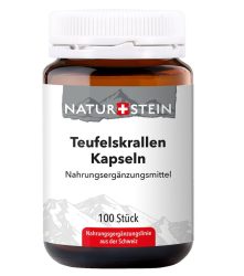 NATURSTEIN Teufelskrallen Kapseln Glas (100 Stk)