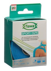 flawa SPORT-TAPE 5cmx5m blau (1 Stk)