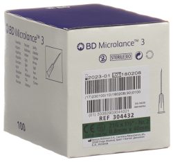 BD Microlance 3 Injektion Kanüle, 0.80x40mm, grün (100 Stk)