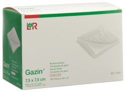 Gazin Faltkompr 7.5x7.5cm 8f st (50x2 Stück)
