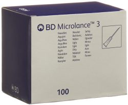 BD Microlance 3 Injektion Kanüle, 0.50x16mm, orange (100 Stk)