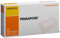 PRIMAPORE Wundverband, 15x8cm, steril (20 Stk)