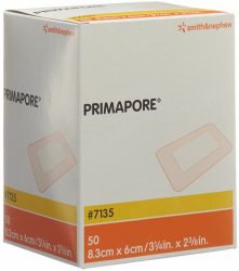 PRIMAPORE Wundverband, 8.3x6cm, steril (50 Stk)