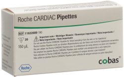 CARDIAC Pipetten 150 Mikroliter (20 Stk)