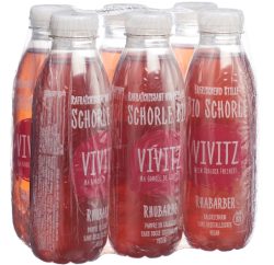 VIVITZ Bio Eistee Schorle Rhabarber (6x5dl)