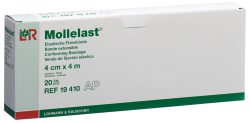 Mollelast Elastische Fixierbinde 4cmx4m weiss (20 Stk)