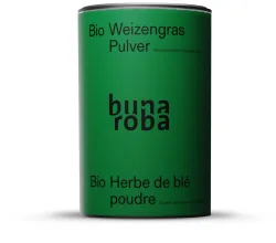 bunaroba Bio Weizengras Pulver (125g)