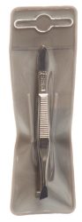 Malteser Pinzette Nickel schräg, 8cm, No.11 (1 Stk)