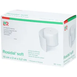 Rosidal soft Schaumstoffbinde 2.0mx10cmx0.2cm (2 Stk)