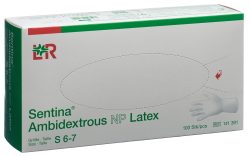 Sentina Handschuhe S Latex (100 Stk)