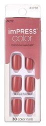 Kiss ImPress Color Nail Kit Platonic Pink (1 Stk)