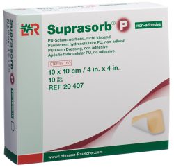 Suprasorb P Schaumverband 10x10cm nicht klebend (10 Stk)