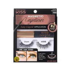 Kiss Magnetic Eyeliner & Lash Kit Charm (1 Stk)