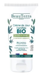 BeauTerra Tagescreme Hanf & Aloe Vera Bio (50ml)