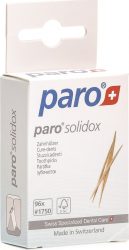 Paro solidox Zahnholz mittel doppelendig (96 Stk)