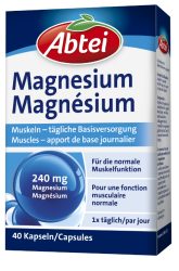 Abtei Magnesium 240mg Kapseln (40 Stk)
