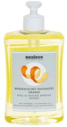 MEDiDOR Massageöl Orange mit Dosierspender (500ml)